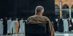 man on wheelchair